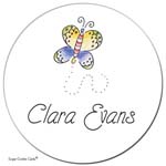 Sugar Cookie Gift Stickers - Buzzy Butterfly